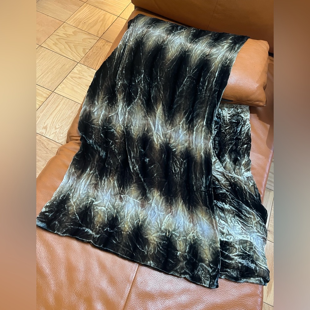 Scarf Shawl Velvet , size XXL huge